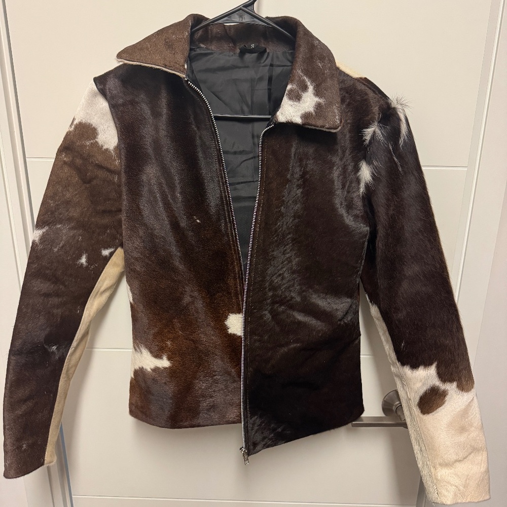 Cowhide jacket